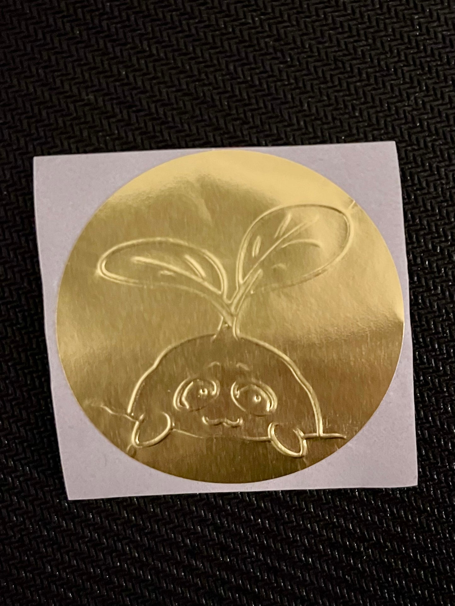 Spud Pub Embossed Stickers