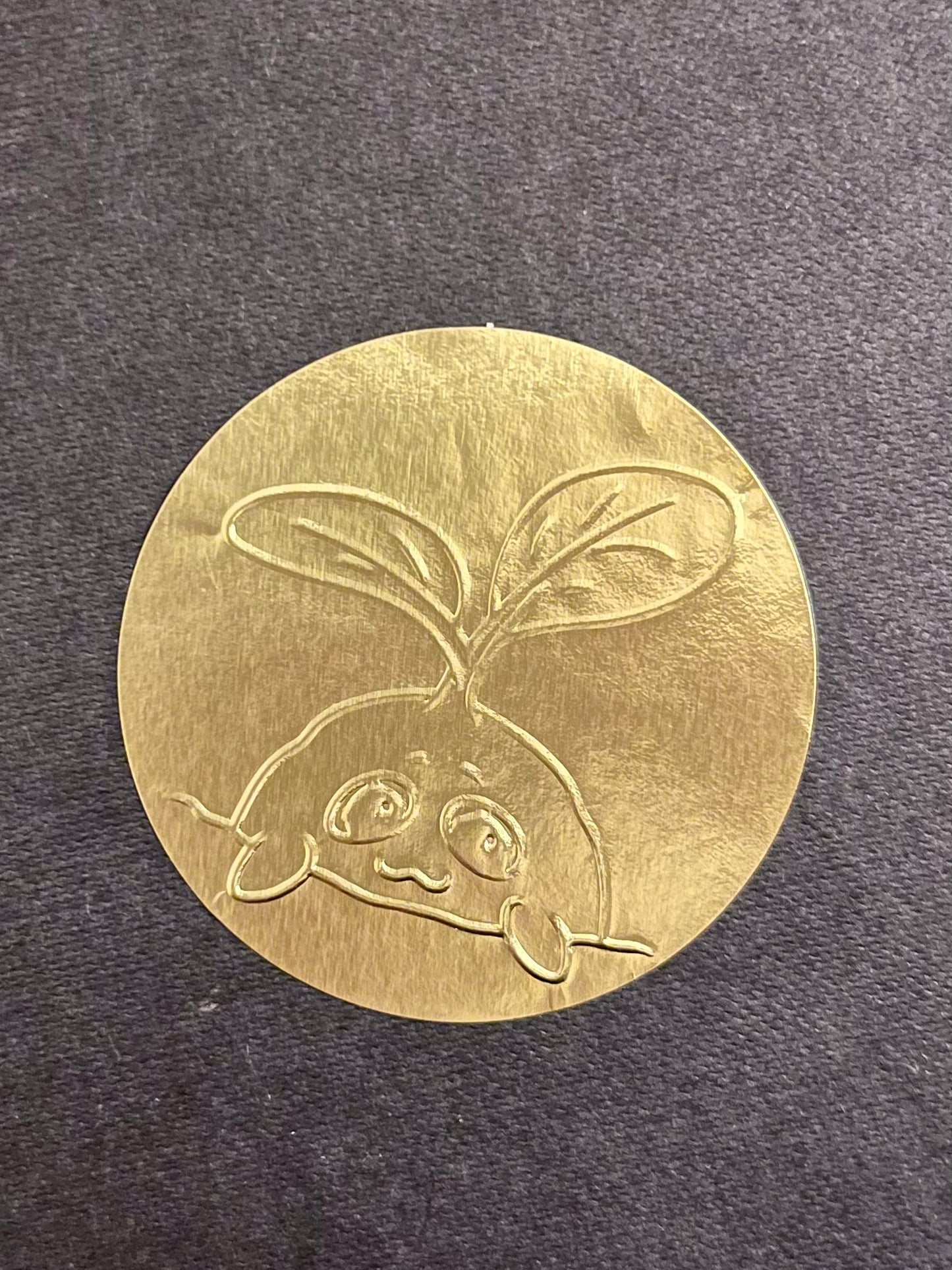 Spud Pub Embossed Stickers